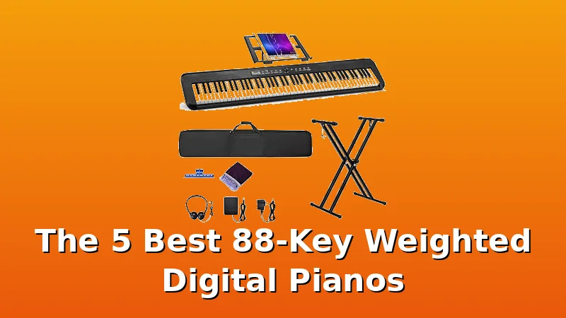 The 5 Best 88-Key Weighted Digital Pianos - DigitalPianoScore review with measurements and honest opinion