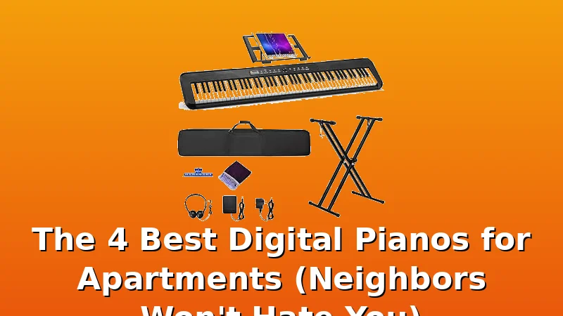 The 4 Best Digital Pianos for Apartments (Neighbors Won't Hate You) - DigitalPianoScore review with measurements and honest opinion