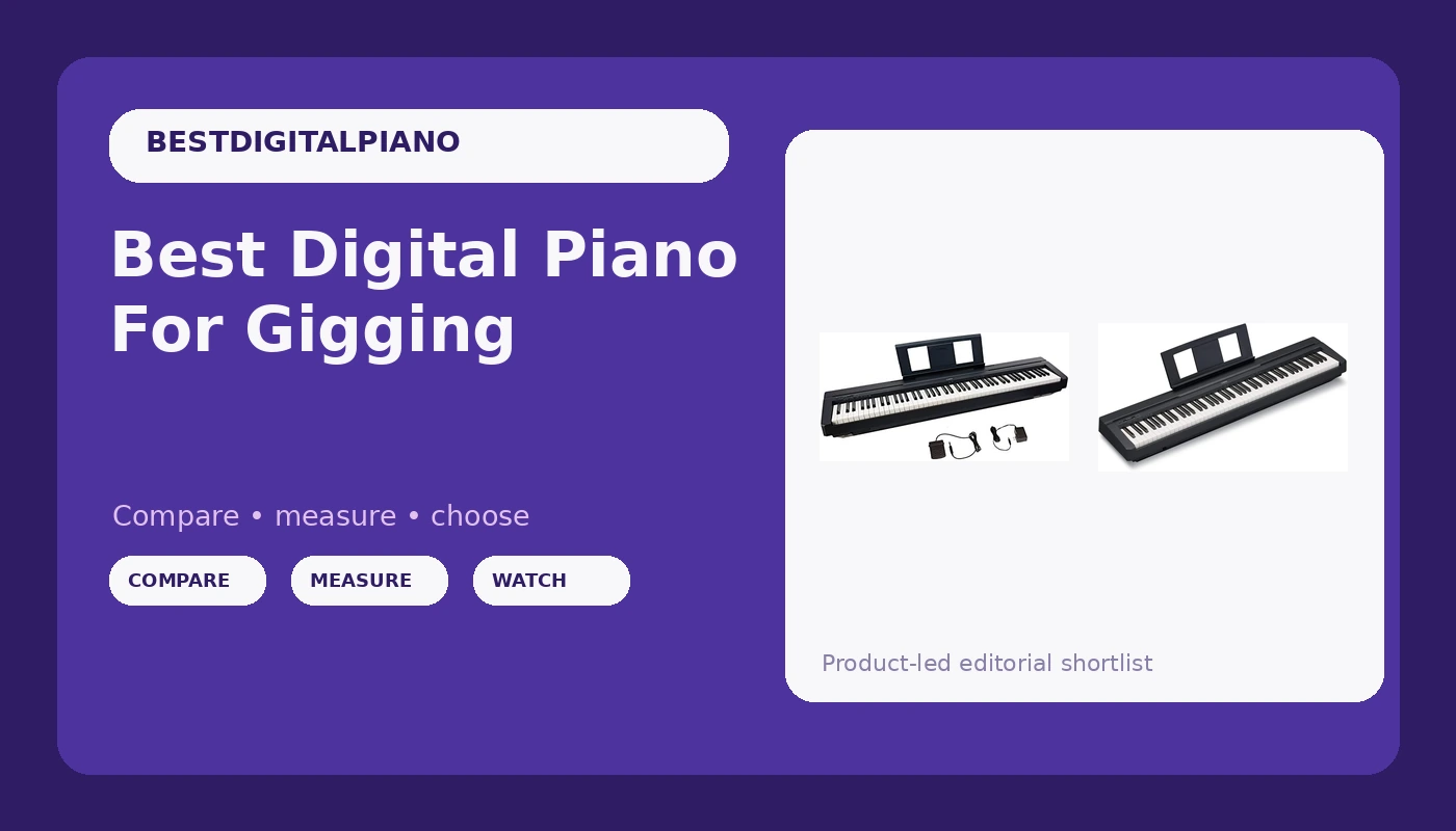 Best Digital Piano For Gigging - DigitalPianoScore review with measurements and honest opinion