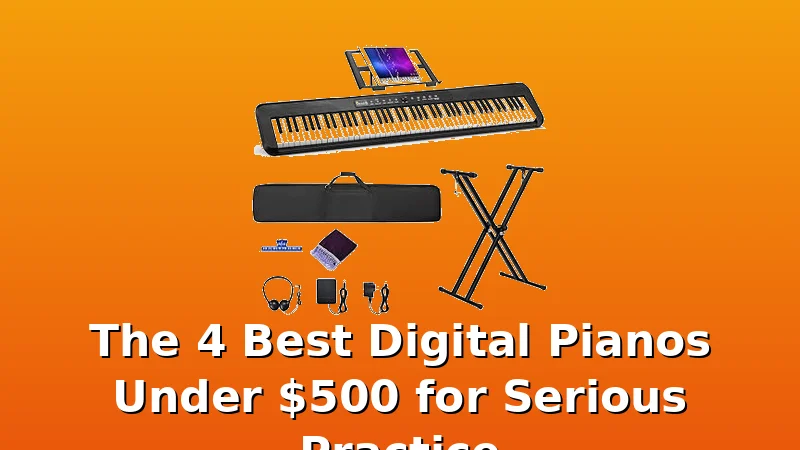 The 4 Best Digital Pianos Under $500 for Serious Practice - DigitalPianoScore review with measurements and honest opinion