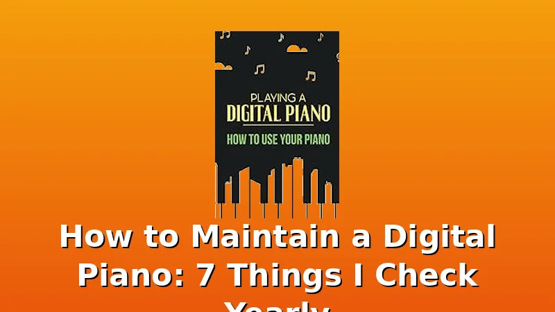 How to Maintain a Digital Piano: 7 Things I Check Yearly - DigitalPianoScore review with measurements and honest opinion