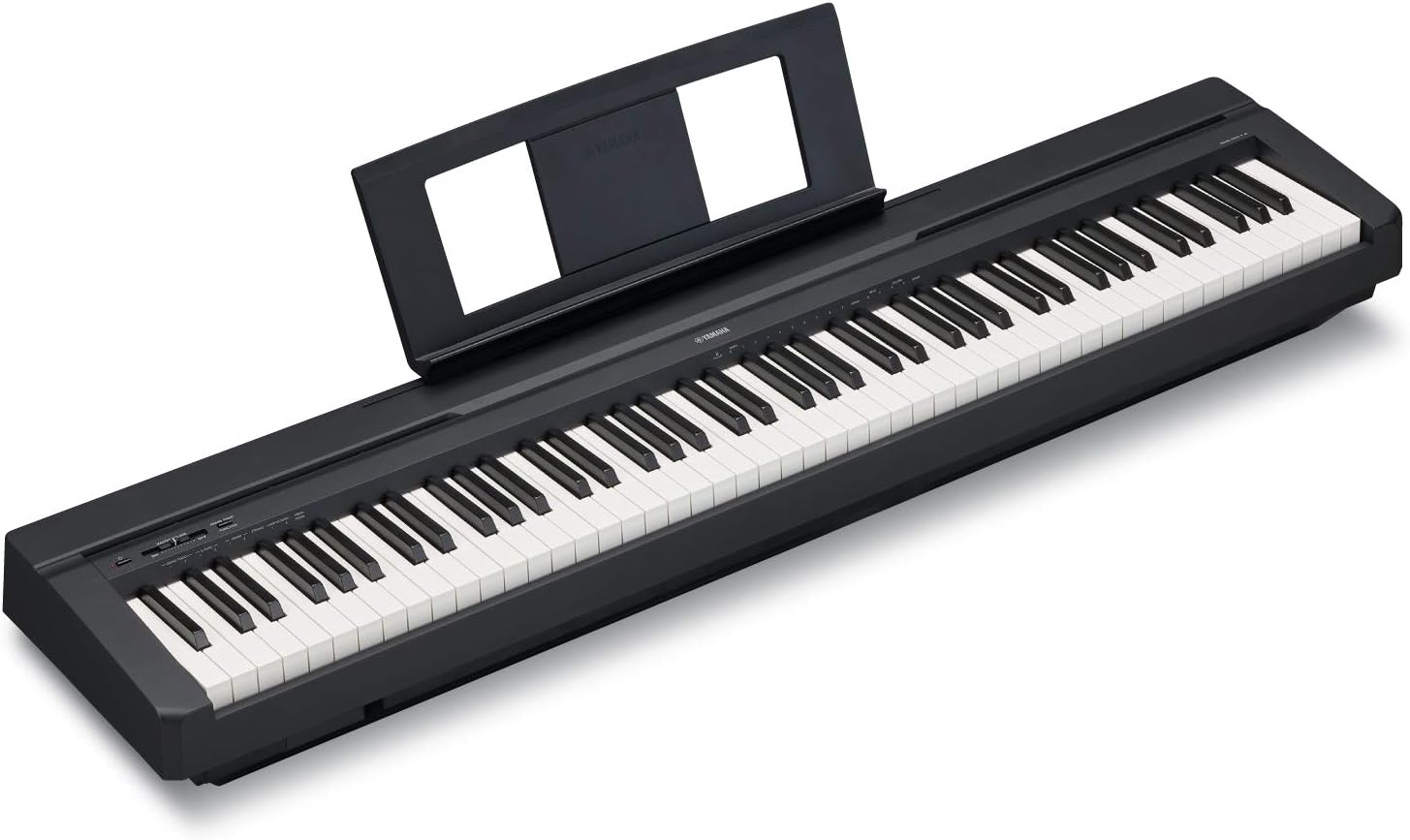 Eastar EUP-100 Digital Piano 88 Key Weighted Keyboard Full Size, Home Digital Keyboard Piano Gifts for Beginners Daughter, with Cover, Headphone, Three-Pedal, Wireless Midi & Recording, Retro Wood